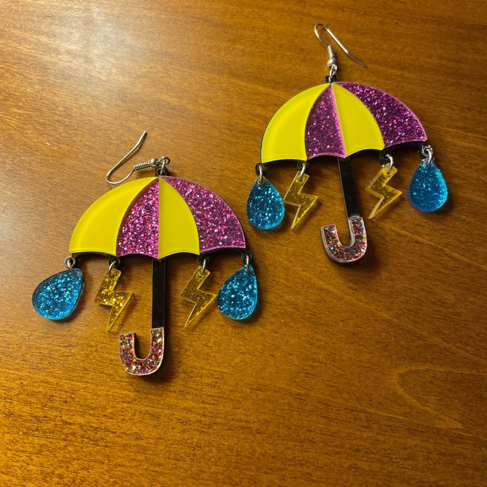 Umbrella earrings
